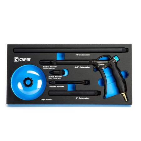 CAPRI TOOLS Windstorm EX High Performance Air Blow Gun, Master Set CP21350MT